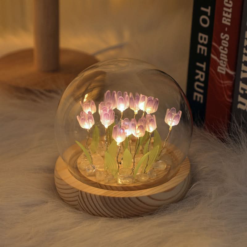Lampe de Nuit Tulipe à Lumière Chaude pour Ch chambres d'enfants et Chambres