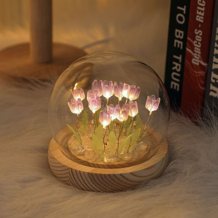 Lampe de Nuit Tulipe à Lumière Chaude pour Ch chambres d'enfants et Chambres