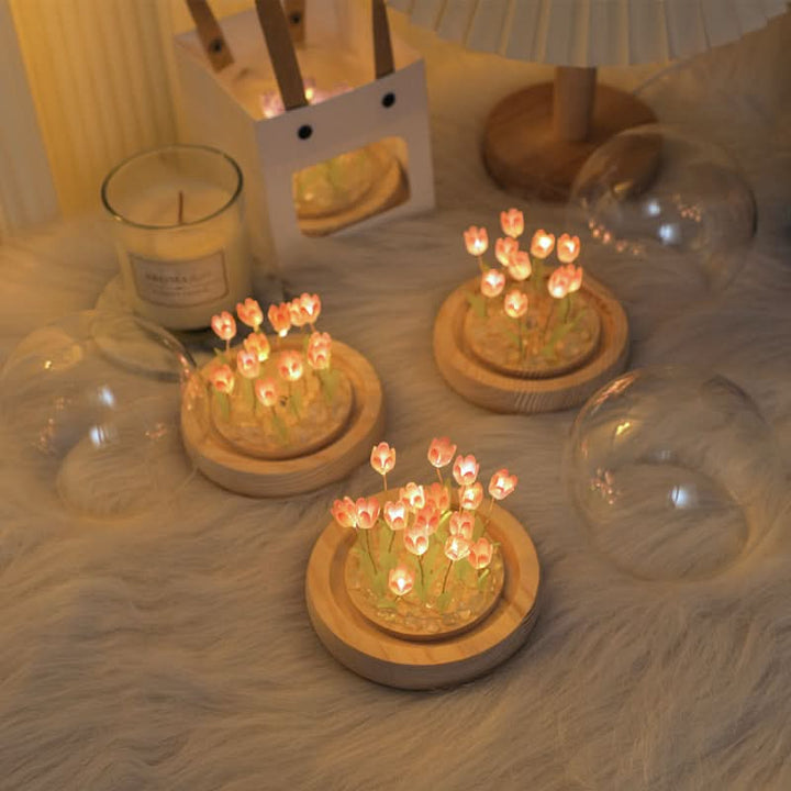 Lampe de Nuit Tulipe à Lumière Chaude pour Ch chambres d'enfants et Chambres