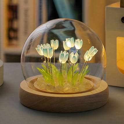 Lampe de Nuit Tulipe à Lumière Chaude pour Ch chambres d'enfants et Chambres