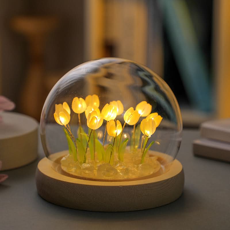 Lampe de Nuit Tulipe à Lumière Chaude pour Ch chambres d'enfants et Chambres