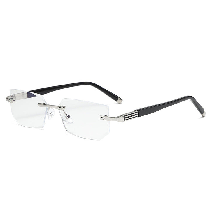 Lunettes de Lecture Intelligentes avec Verres Progressifs | Design Ultra-Léger & Filtre de Lumière Bleue | Adaptées à la Vision de Près & de Loin | Monture en Titane TR90
