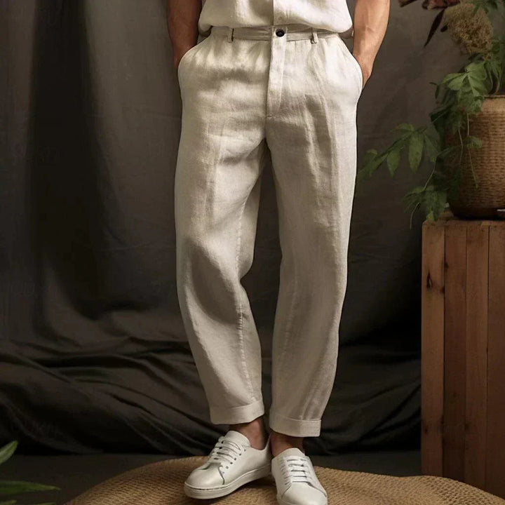 Pantalons décontractés pour hommes | Lin