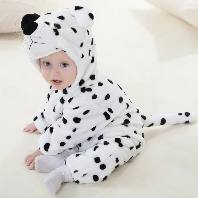 Combinaison Bébé | Salopette en Fleece | Grenouillère Animale