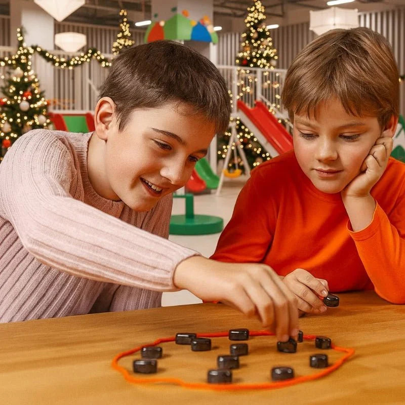 Jeu d'Échecs Magnétique Portable pour Voyage et Stratégie