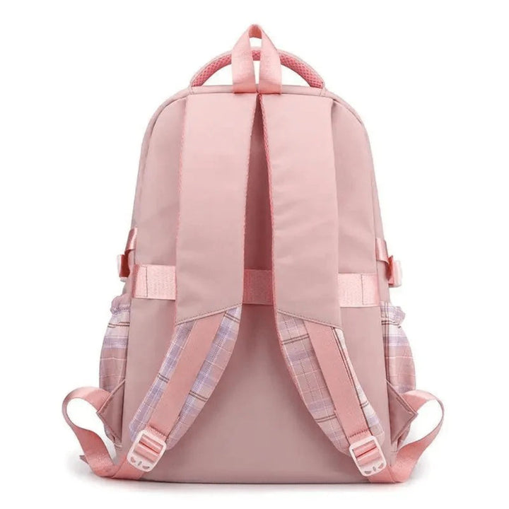 Sac à dos scolaire spacieux avec design Stitch