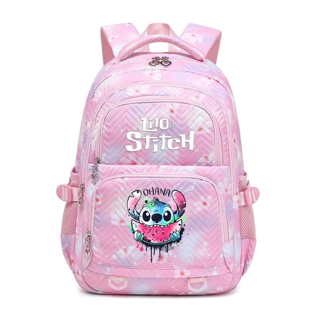 Sac à dos scolaire Stitch Design