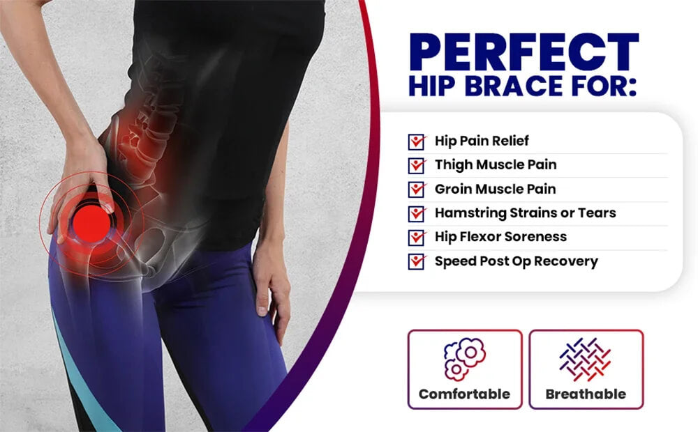 Attelle Orthopédique de Soutien de Hanche