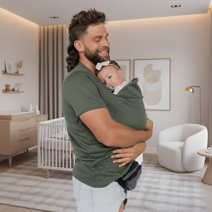 Porte-bébé T-Shirt Ergonomique – Confort pour Vous et Votre Bébé