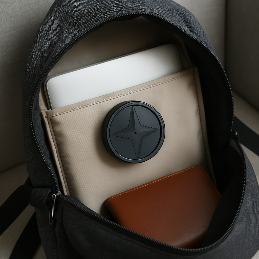 Traceur GPS Magnétique Compact – Suivi en Temps Réel pour Véhicules, Animaux de Compagnie et Objets de Valeur – Rechargeable par USB