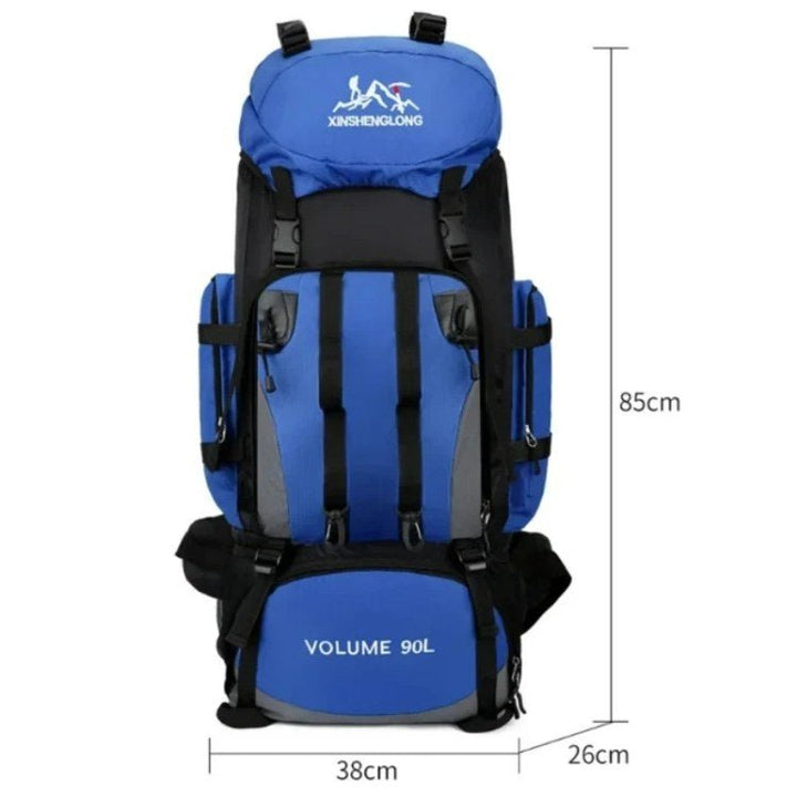 Sac à dos de randonnée imperméable léger de 90L
