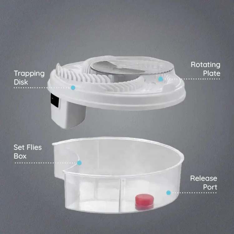 Piège à insectes silencieux alimenté par USB