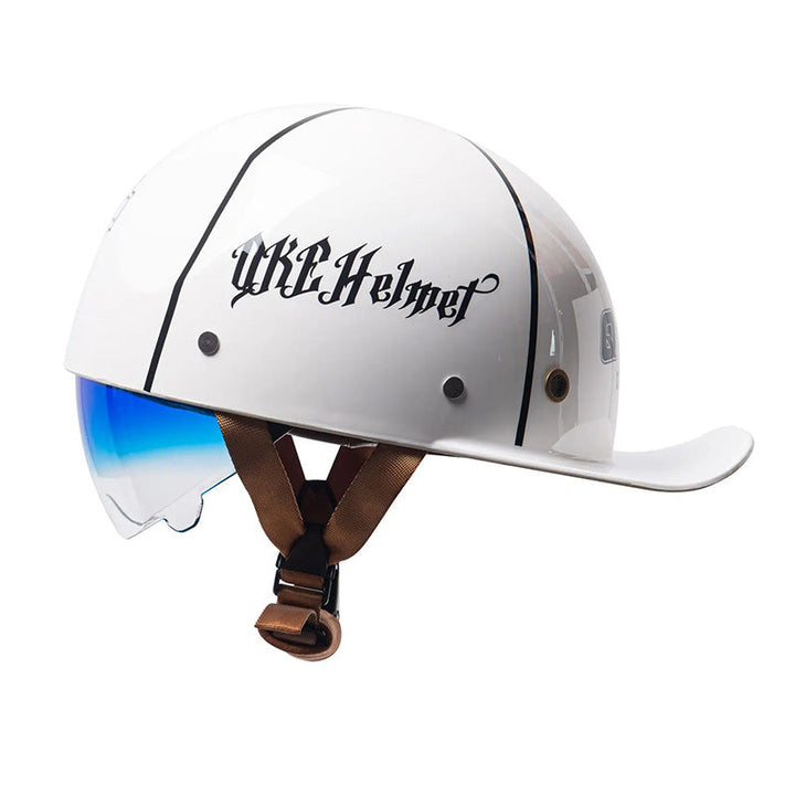Casque de baseball pour moto homologué DOT