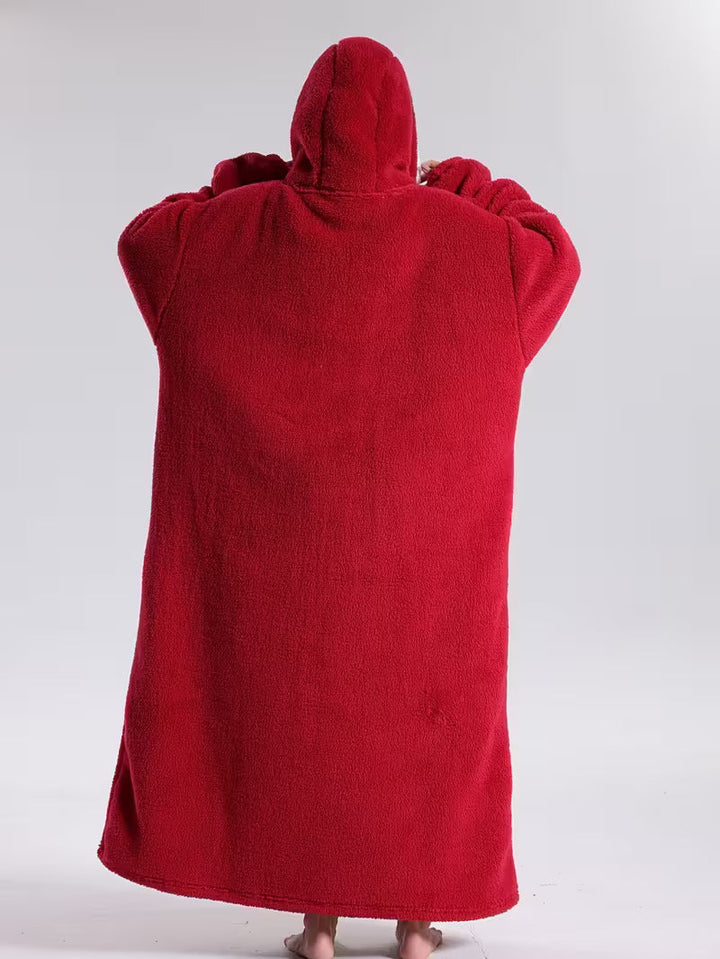 Couverture à Capuche Douillette | Couverture à Manches | Couverture à Capuche Portable