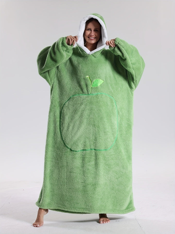 Couverture à Capuche Douillette | Couverture à Manches | Couverture à Capuche Portable