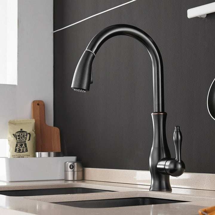 Robinet de Cuisine Rétractable | Robinet d'Évier | Robinet de Lavabo de Cuisine