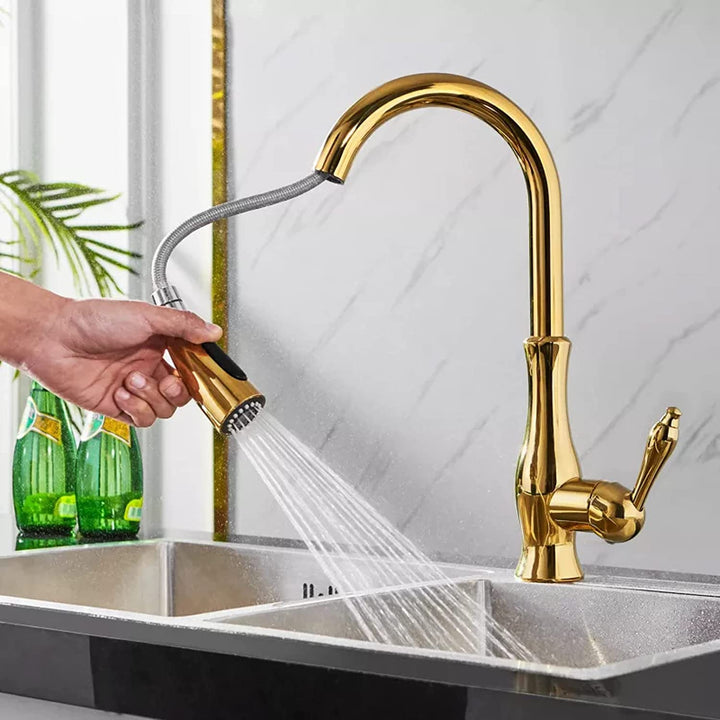 Robinet de Cuisine Rétractable | Robinet d'Évier | Robinet de Lavabo de Cuisine