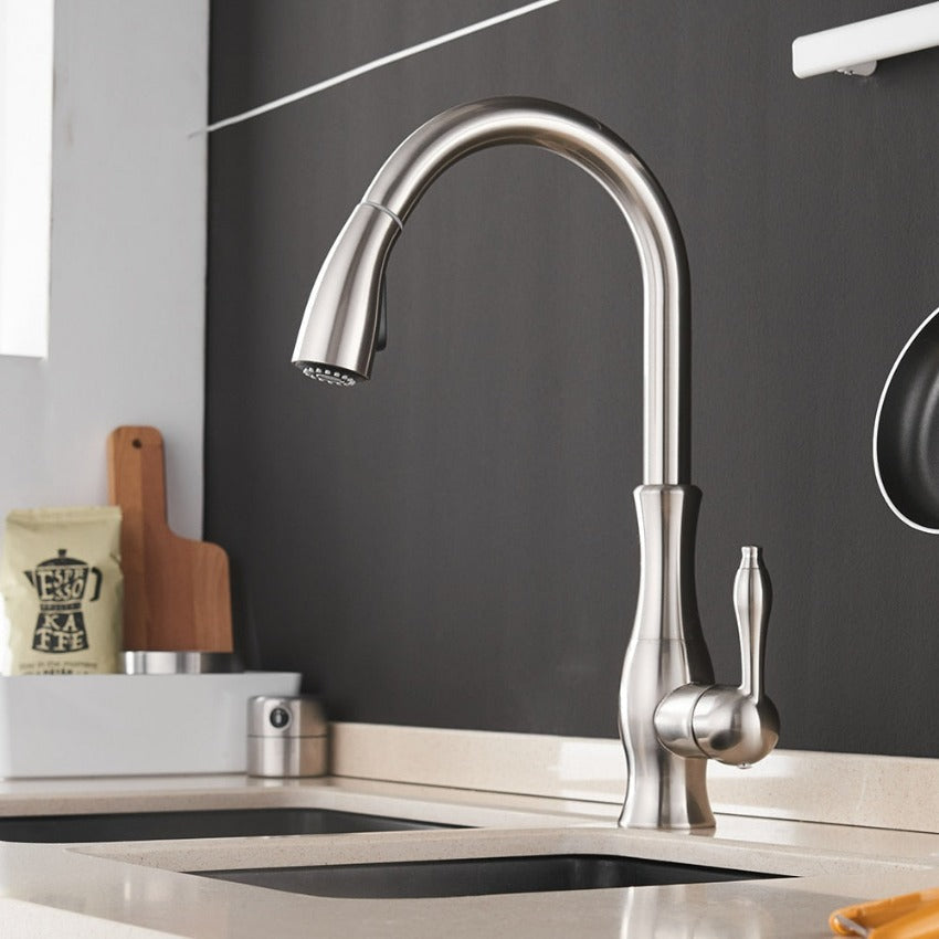 Robinet de Cuisine Rétractable | Robinet d'Évier | Robinet de Lavabo de Cuisine