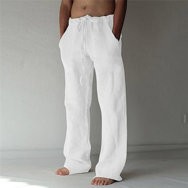 Pantalons en Lin pour Hommes | Long
