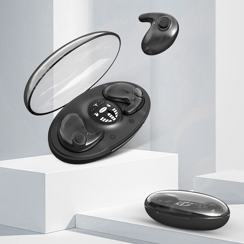 Casque de Sommeil | Ultra-Fin & Design Ergonomique | Réduction de Bruit | Étanche IPX5 | Autonomie de 24 Heures